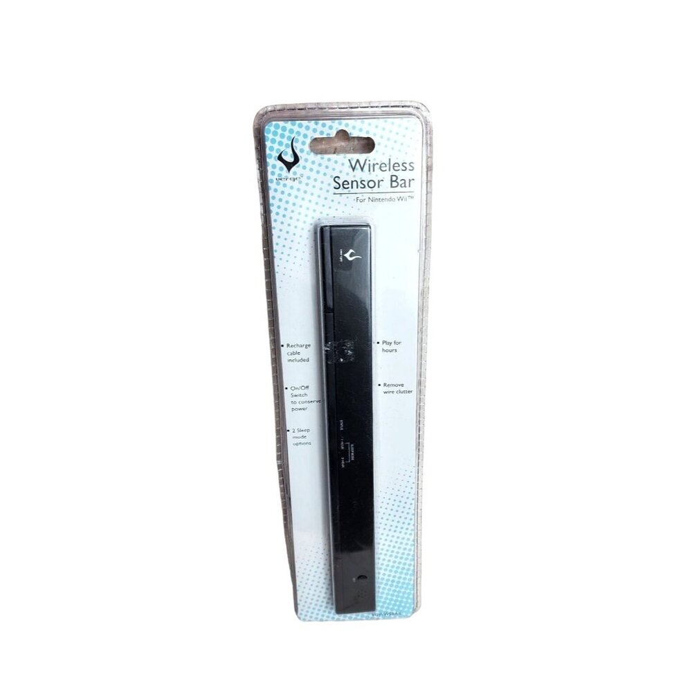 Verge Wireless Sensor Bar for Nintendo Wii – Rechargeable Battery, USB Input
